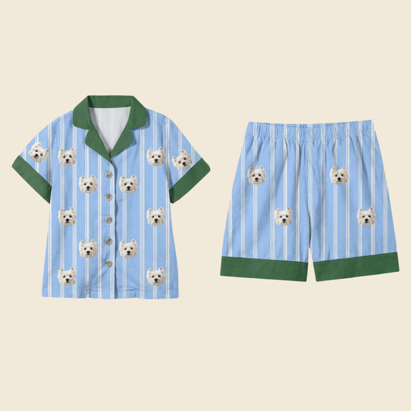 Custom Pet PJ Set（Short Sleeve）