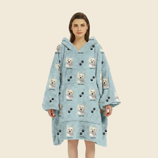 Custom Oversized Hoodie Blanket